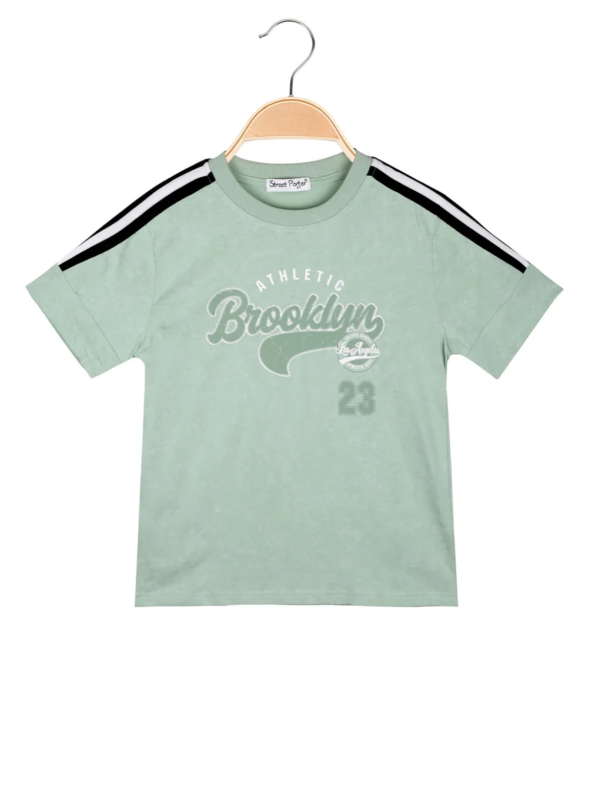 Street Porter T-shirt da bambino in cotone con stampa scritta