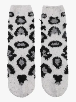 Stylosa Calze donna antiscivolo maculate - grigio chiaro