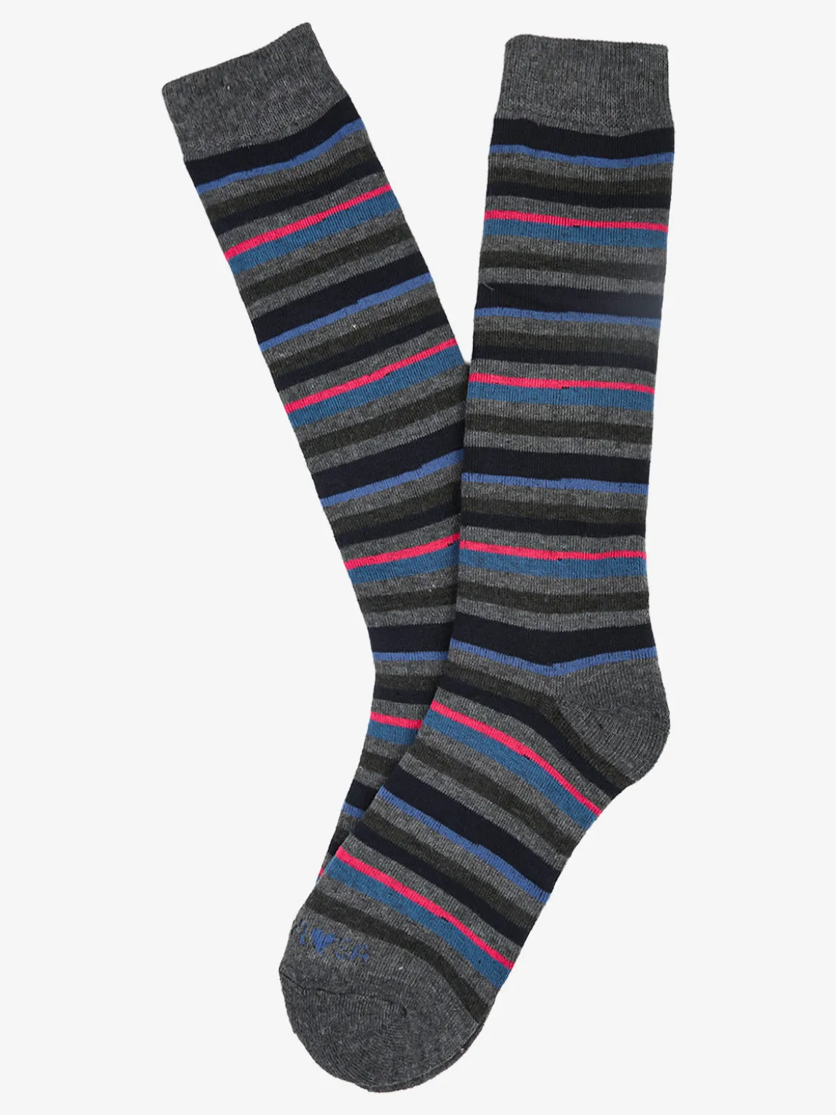 Stylosa Calze lunghe da donna in pile - grigio