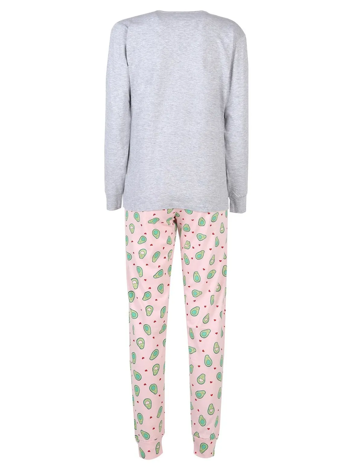 Stylosa Pigiama lungo da donna in cotone con stampe