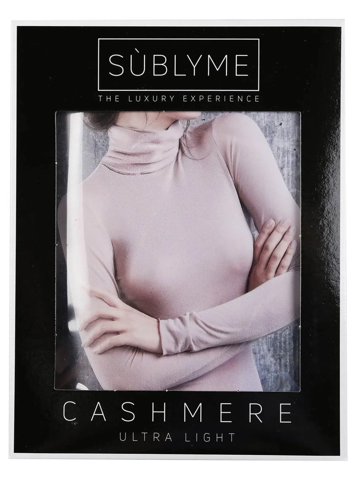 Sublyme Dolcevita donna manica lunga misto cashmere