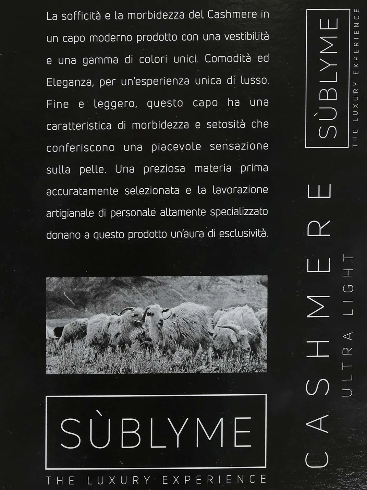 Sublyme Maglietta donna in cashmere ultra light