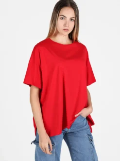 Sun Sun Maxi t-shirt donna oversize in cotone