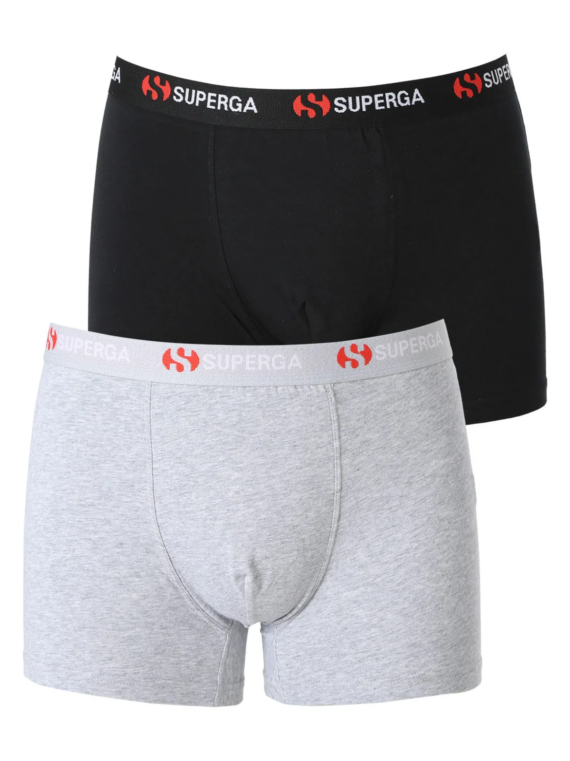 Superga Confezione da 2 boxer uomo in cotone