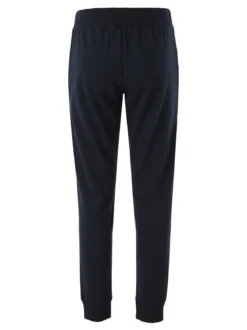 Superga Pantaloni tuta da donna in felpa con coulisse e polsini - blu scuro