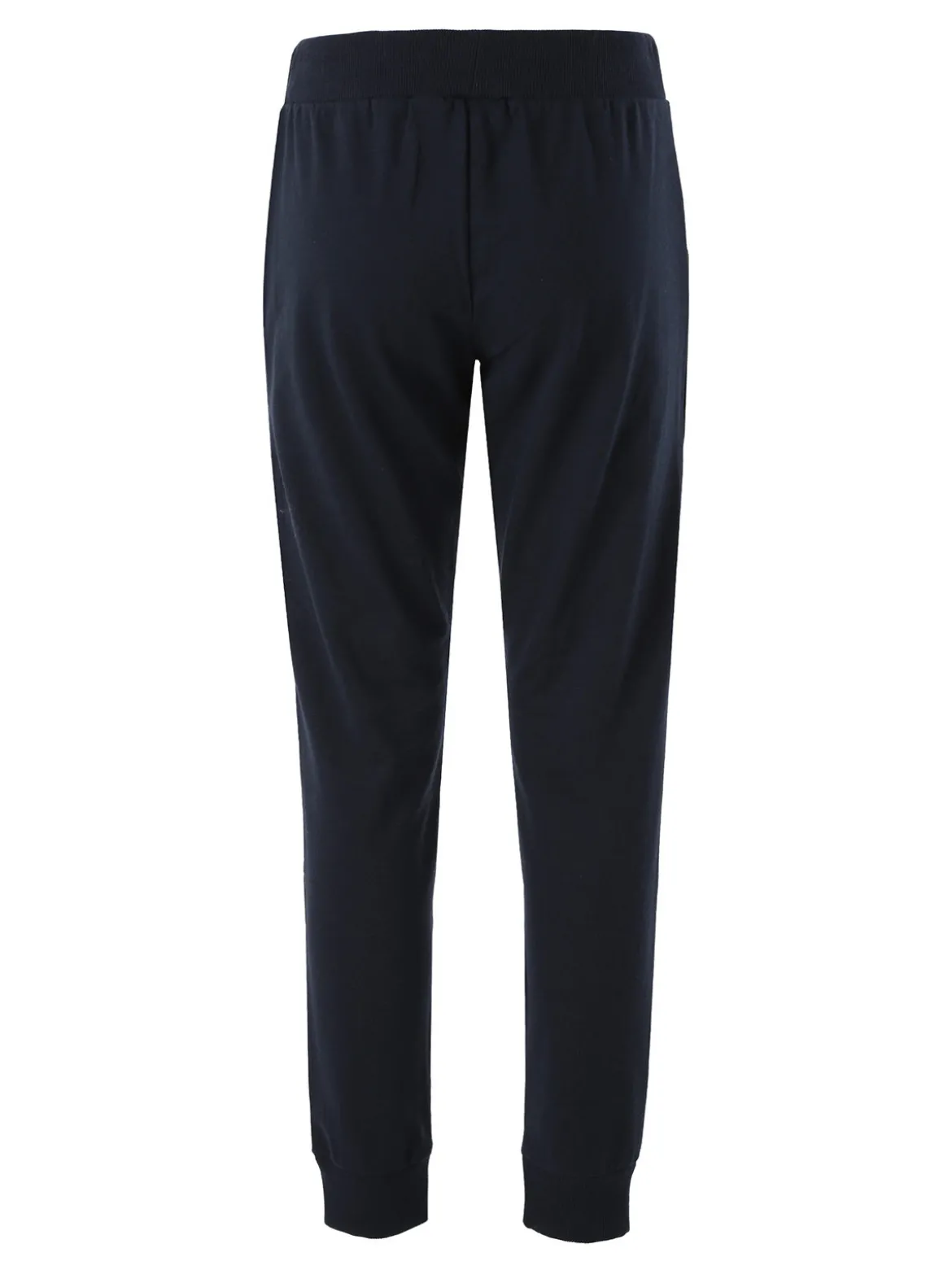 Superga Pantaloni tuta da donna in felpa con coulisse e polsini - blu scuro