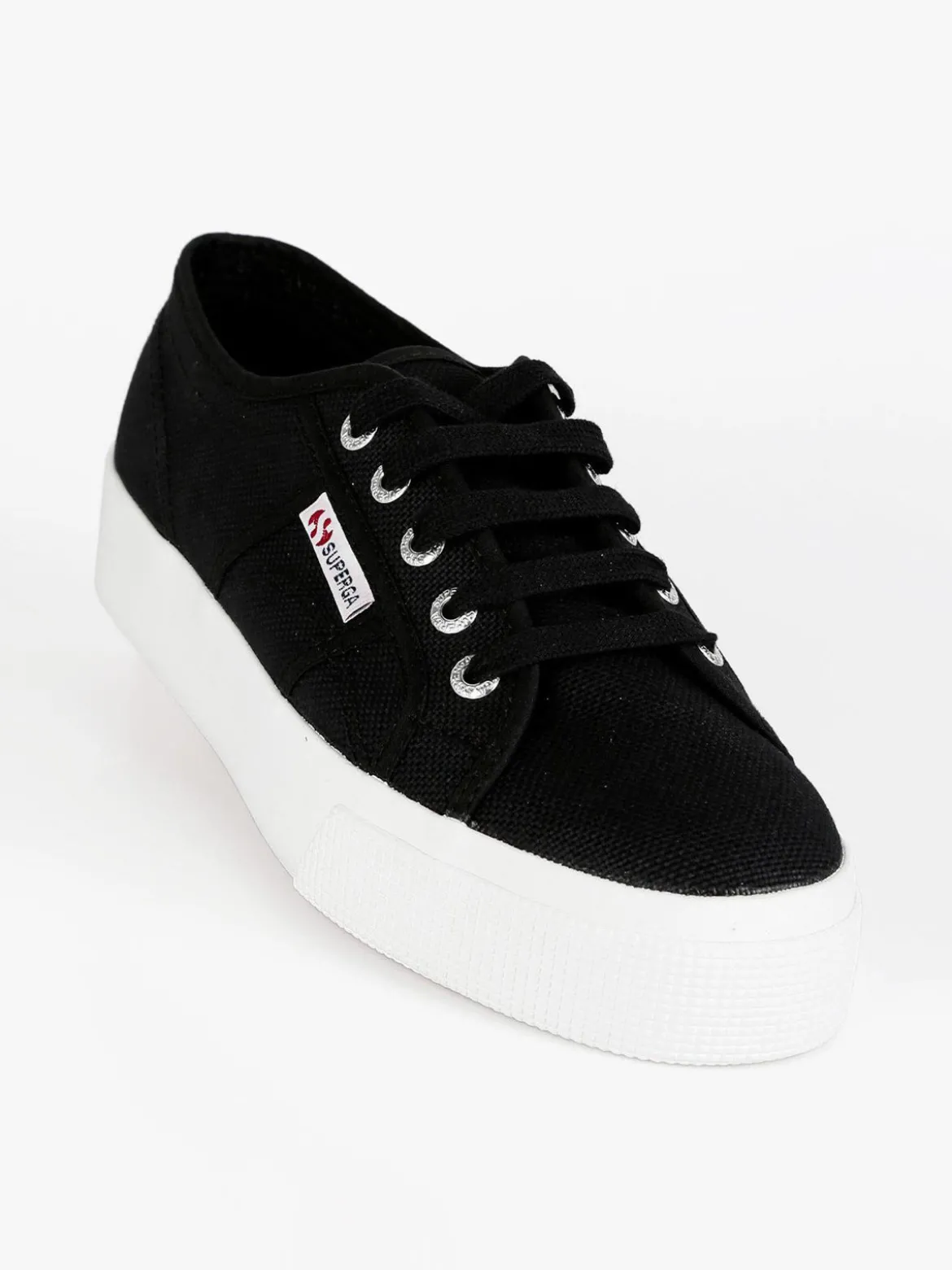 Superga Scarpe donna in tela con platform 2730 COTU