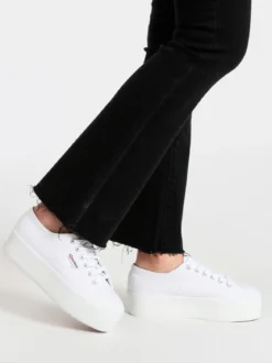 Superga Scarpe in tela donna 2790 SHINY PRINTED PLATFORM
