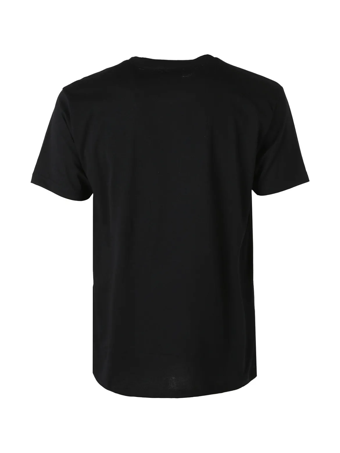Superga T-shirt da uomo in cotone con logo - nero