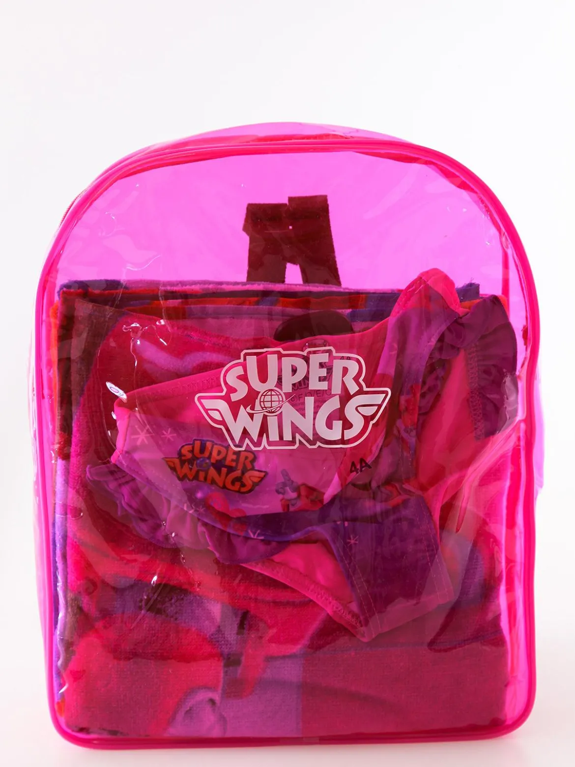 Super Wings Set cappello + slip + telo mare