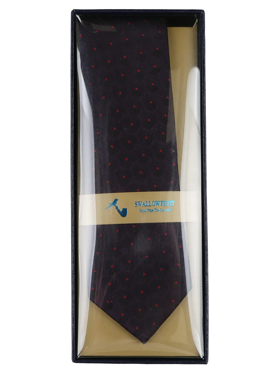 Swallow Fight Cravatta classica da uomo con stampe