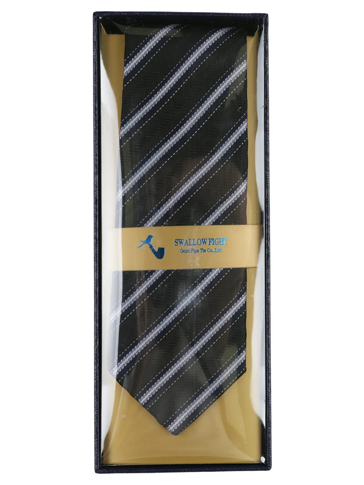 Swallow Fight Cravatta classica da uomo con stampe