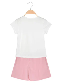 Sweet Junior Completo da bambina 2 pezzi con t-shirt e shorts