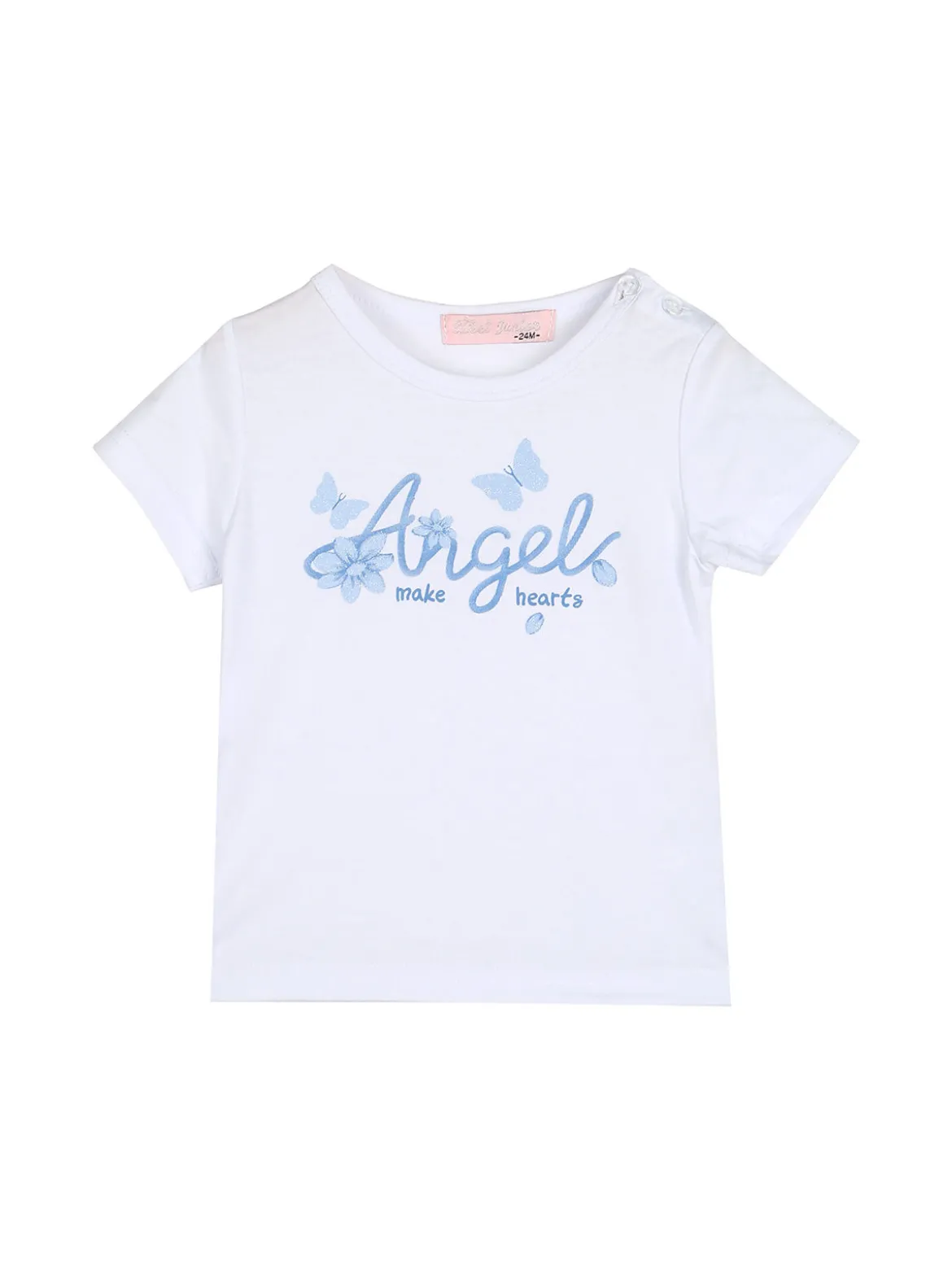 Sweet Junior Completo 3 pezzi da neonata con cappuccio e zip - bianco