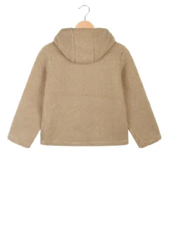 Sweet Junior Giacca orsetto da bambina con cappuccio e zip