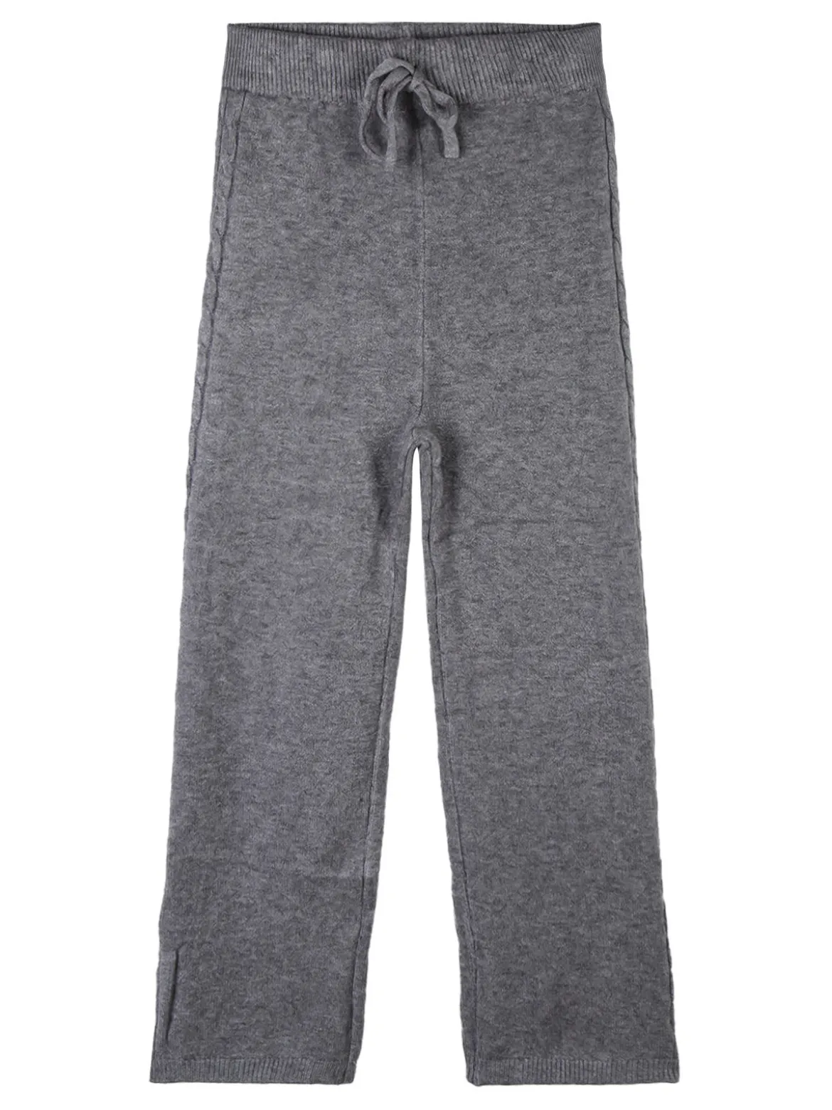 Sweet Junior Pantaloni da bambina in maglia a vita alta