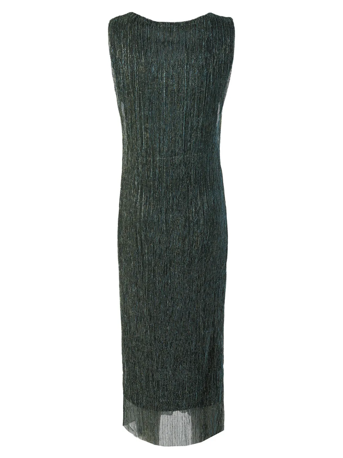Sweet Miss Abito lungo da donna in lurex senza maniche - ottanio