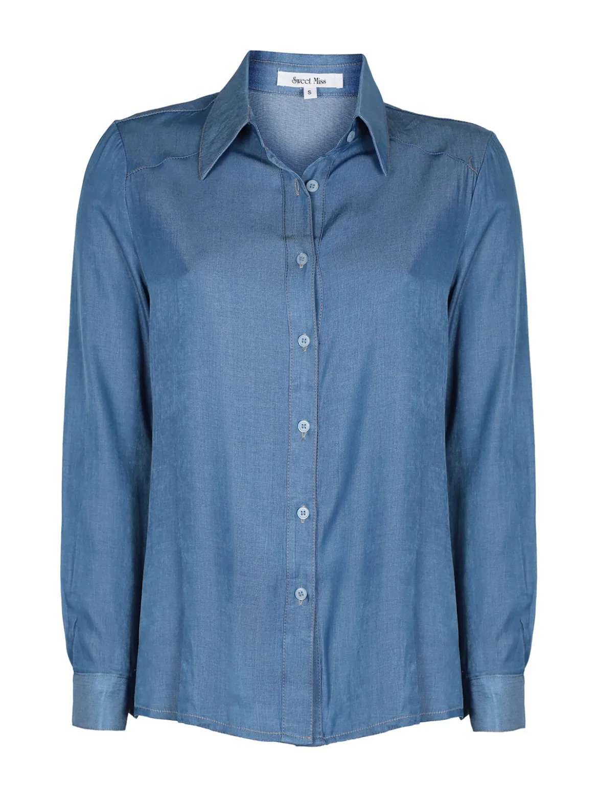 Sweet Miss Camicia donna effetto jeans