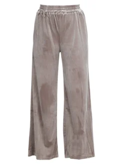 Sweet Miss Pantaloni donna in velluto a gamba larga