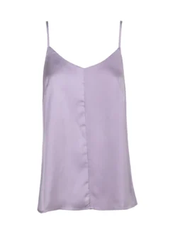 Sweet Miss Top donna con spalline sottili effetto raso
