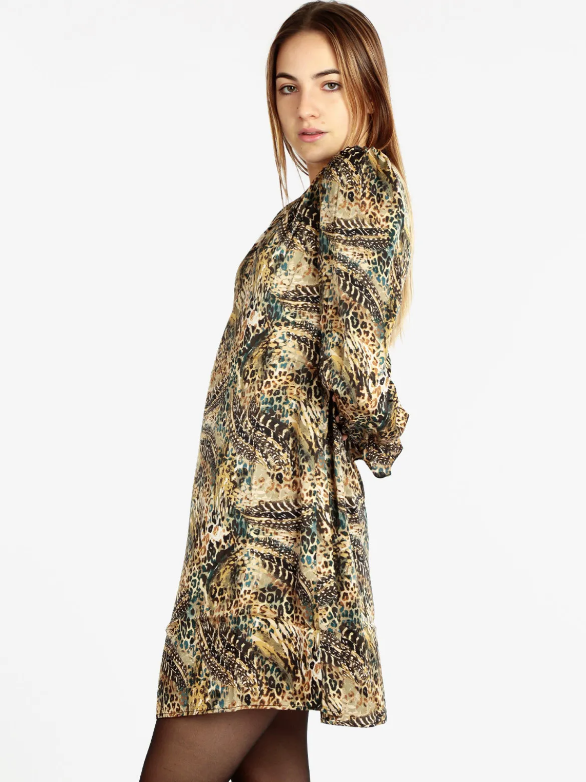 Sweet Miss Vestito donna stampa animalier