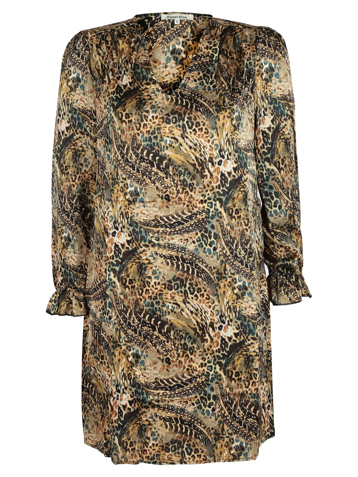 Sweet Miss Vestito donna stampa animalier