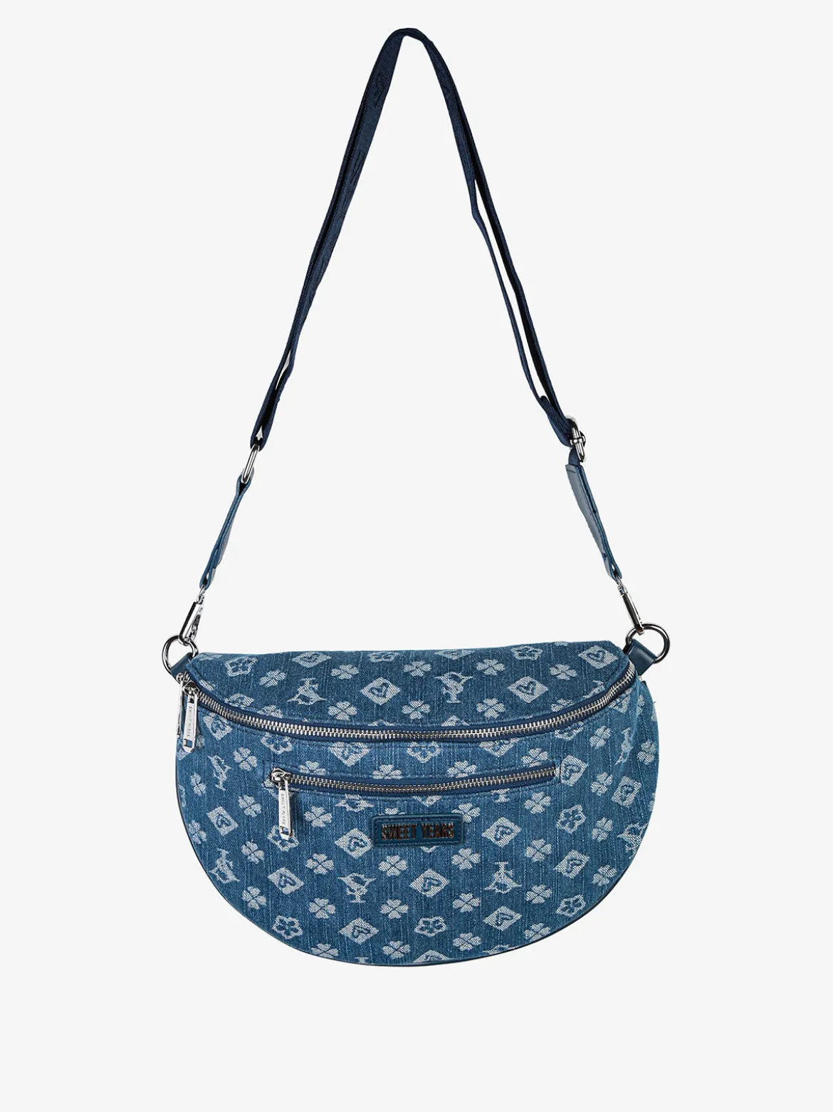 Sweet Years Marsupio donna a tracolla effetto jeans
