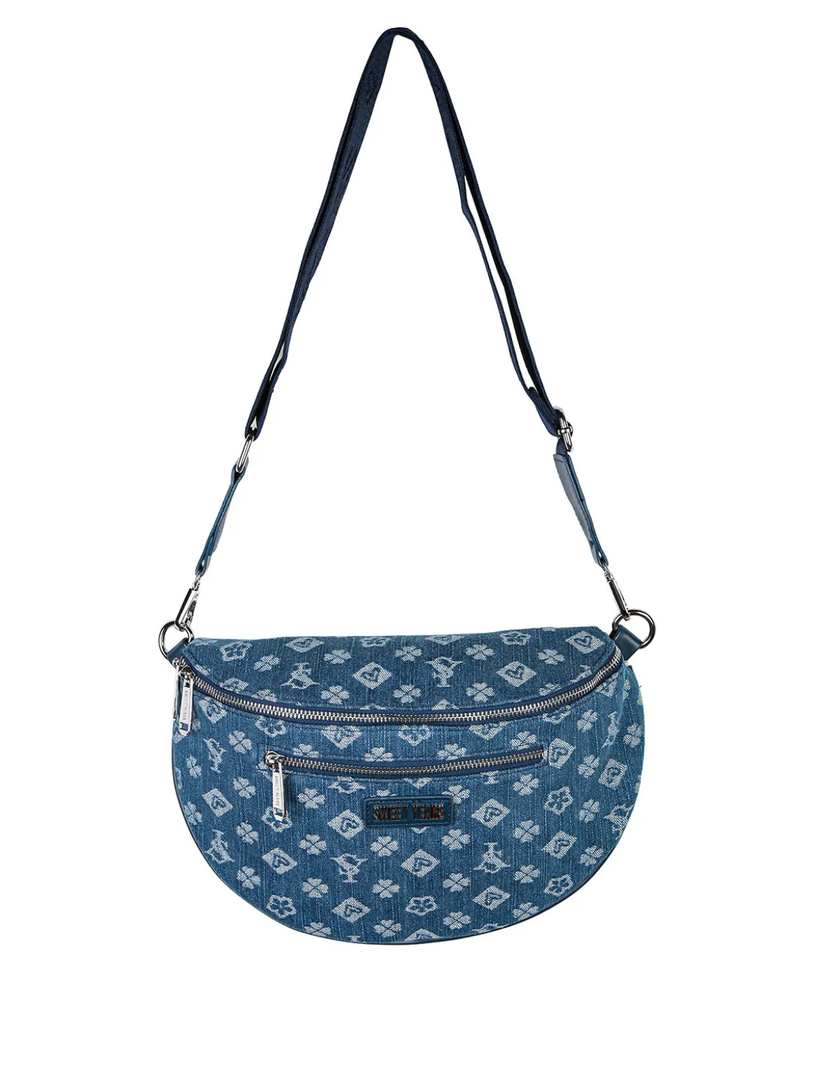 Sweet Years Marsupio donna a tracolla effetto jeans