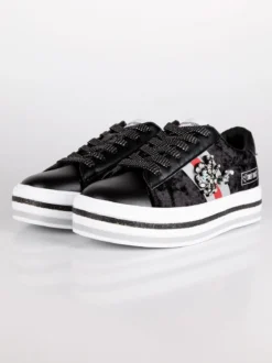 Sweet Years Sneakers nere in velluto