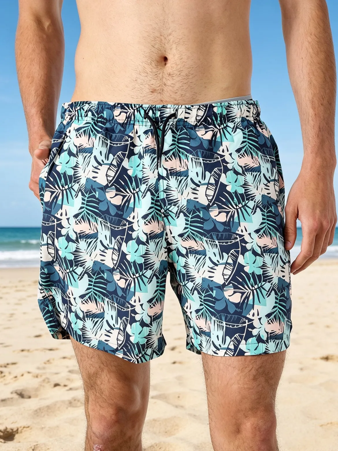 The People Rep Boxer mare da uomo floreali - multicolore