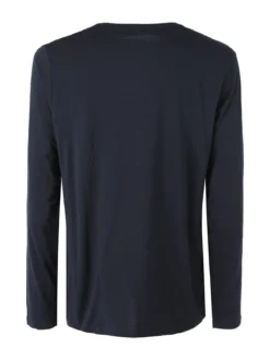 The People Rep T-shirt da uomo a maniche lunghe con stampa - blu scuro