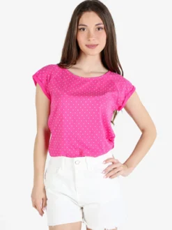 The People Rep T-shirt donna in cotone con stampa cuori
