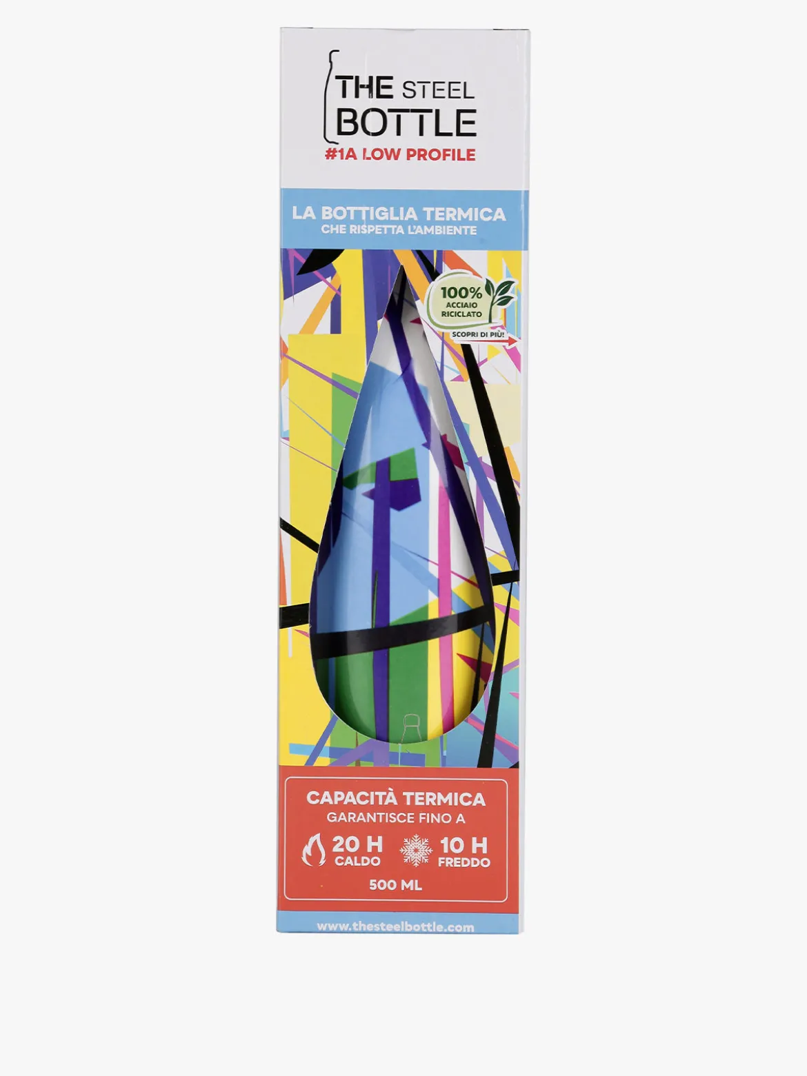 The Steel Bottle Borraccia termica 500 ML #1A LOW PROFILE