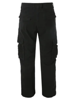 Tony Backer Pantaloni cargo da uomo a gamba dritta - nero
