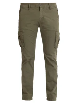 Tony Backer Pantaloni in cotone uomo con tasconi