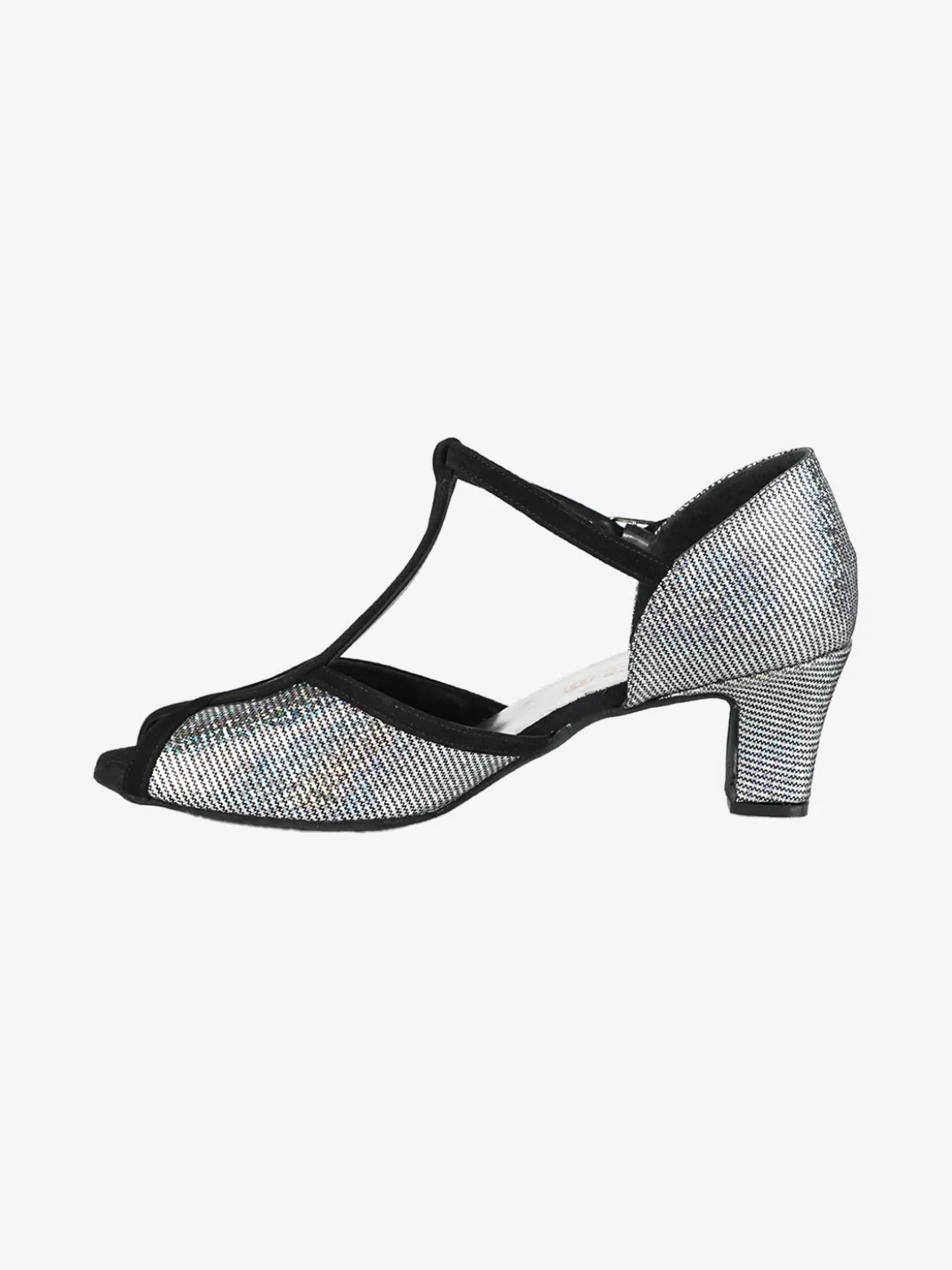 Top Dance Shoes Scarpe da ballo donna in pelle con puntale aperto