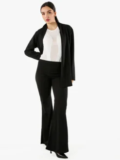 Top Trendy Blazer donna aperto - nero