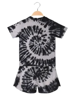 Umbro Completo corto 2 pezzi in cotone da ragazza con t-shirt e shorts