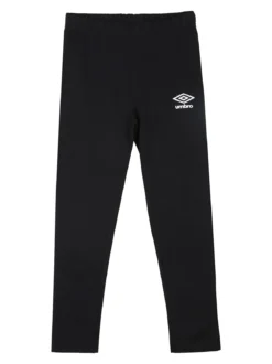 Umbro Completo tuta 2 pezzi da ragazza con interno felpato e stampa logo - porpora