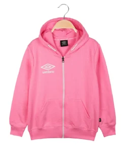 Umbro Felpa da ragazza con zip e cappuccio
