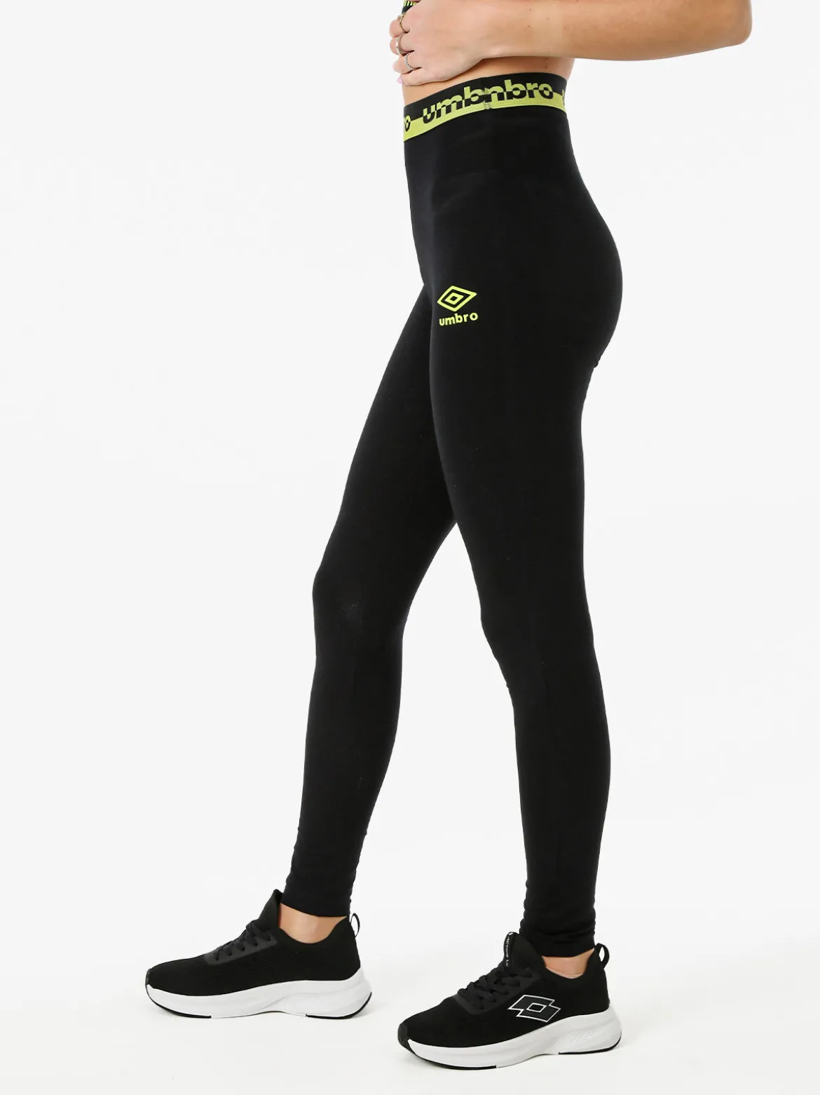 Umbro Leggings sportivi da donna - verde chiaro