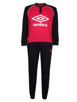 Umbro Pigiama lungo uomo in cotone
