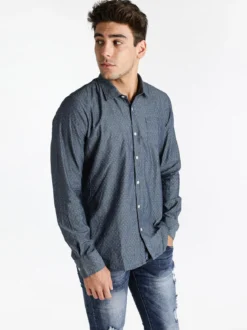 Urban Ring Camicia in cotone con taschino