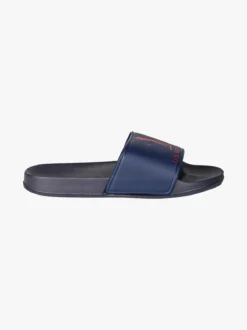 U.S. Golf Club Ciabatte da uomo in gomma con fascia larga - blu scuro