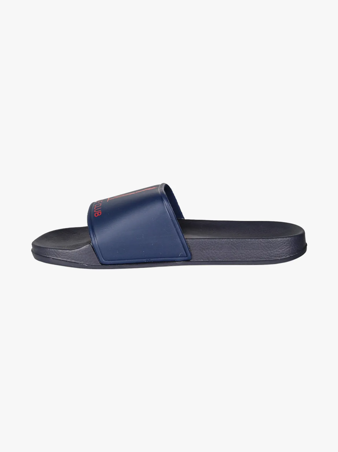 U.S. Golf Club Ciabatte da uomo in gomma con fascia larga - blu scuro