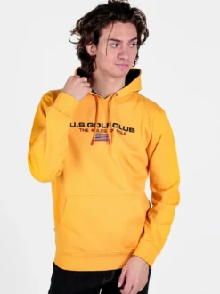 U.S. Golf Club Felpa da uomo con cappuccio e scritta