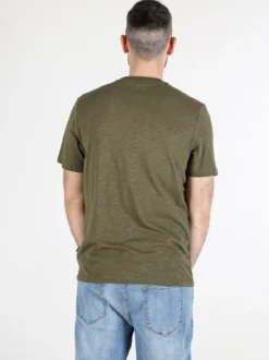 U.S. Golf Club T-shirt uomo in cotone con taschino