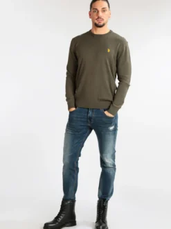 U.S. Polo Assn. Pullover uomo in misto cotone e cashmere