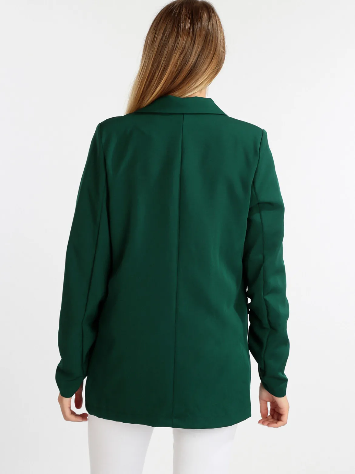 Vanita Blazer donna con maniche arricciate