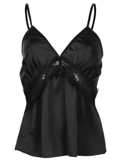 Vanita Top donna effetto raso